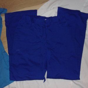 Greys anatomy size extra small royal blue scrub bottoms